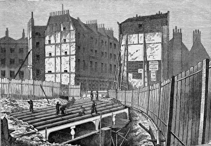 London Underground Development Prints: Building Underground