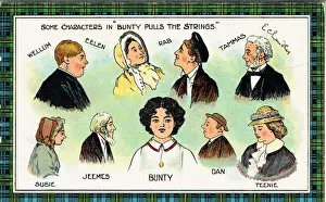 Early 20th Century Print: Bunty Pulls The Strings, 1911