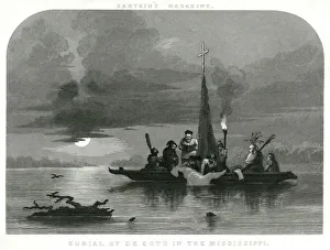 Burial of De Soto on the Mississippi Burial of De Soto on the Mississippi