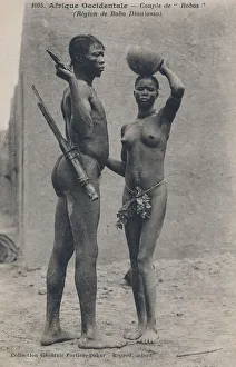 Burkina Faso - Bobo Dioulasso Region - Man and Woman Burkina Faso - Bobo Dioulasso Region - Man and Woman