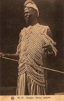 Burkina Faso - Upper Volta, Africa - Samo Dancer Burkina Faso - Upper Volta, Africa - Samo Dancer