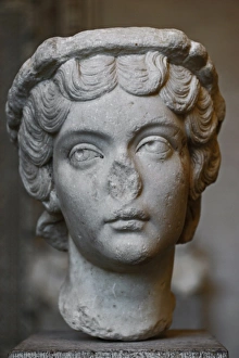 Bust of Faustina the Younger (130 A?i? 175) . Wife of the e Bust of Faustina the Younger (130 A?i? 175) . Wife of the e