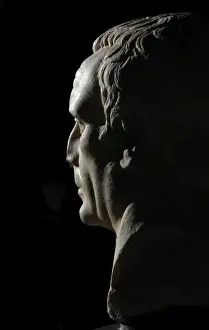 Ny Carlsberg Glyptotek Collection Prints: Bust identified as C. Julius Caesar or Cornelius Sulla. Perh