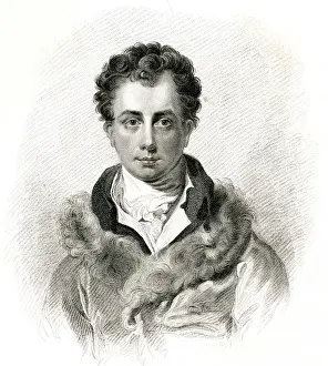 Lord Byron Portrait Prints: Byron (Whitaker)