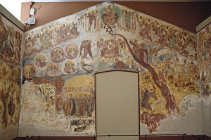 Byzantine Art. Greece. Frescoes from the Monastery of St. An Byzantine Art. Greece. Frescoes from the Monastery of St. An