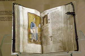 Byzantine Art. Lectionary with Gospel passages. Greece Byzantine Art. Lectionary with Gospel passages. Greece