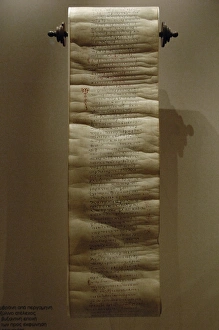 Byzantine Art. Liturgical roll. Greece Byzantine Art. Liturgical roll. Greece