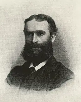 C P Scott Print, a portrait of Charles Prestwich Scott