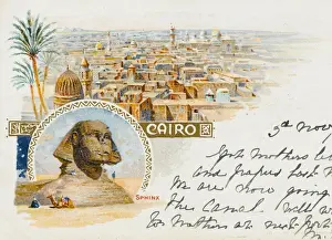Egyptian Architecture Photography Prints: Cairo, Egypt and The Sphinx
