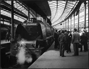 Vintage Trains UK Prints: The Caledonian Train