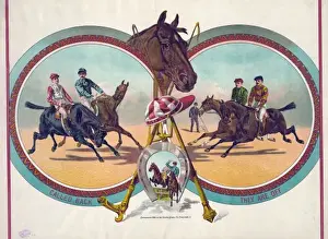 Victorian Era Equestrian Art Prints: Called back. They are off
