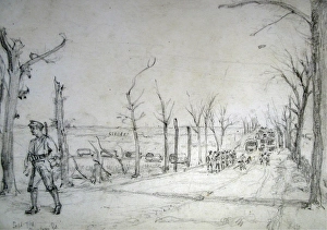 Cambrai road Army advances Dated September 7th 1918 Cambrai road Army advances Dated September 7th 1918