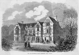 Cambridge Union Society Print, Jesus Lane Exterior