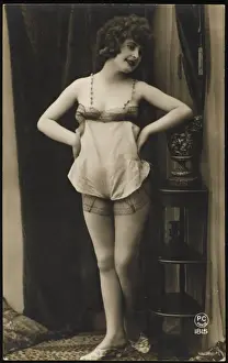 Retro Lingerie Inspiration Prints: Cami-Knickers & Mules