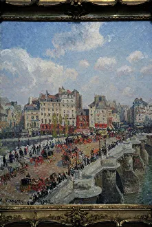 Camille Pissarro (1830-1903). The Pont-Neuf (1902). Museum o Camille Pissarro (1830-1903). The Pont-Neuf (1902). Museum o