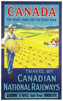 Canada, the right land for the right man Poster Canada, the right land for the right man Poster
