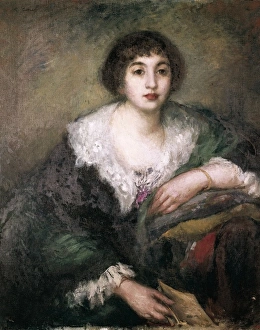 CANALS, Ricard. Portrait of a Young Lady CANALS, Ricard. Portrait of a Young Lady