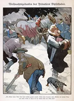 Historical Christmas Scene Prints: Capitalist & Sweepers