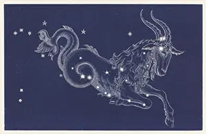Capricorn Constellation Print