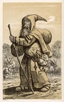 17th Century Art Prints: Capuchin Monk