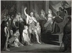 Roman Britain History Prints: Caratacus Exhibited
