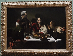 Caravaggio (1571-1610). Supper at Emmaus (1601) Caravaggio (1571-1610). Supper at Emmaus (1601)