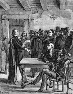 Italian Unification History Prints: The Carbonari at work