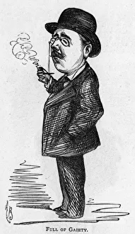 Caricature of the actor Robert Soutar Caricature of the actor Robert Soutar