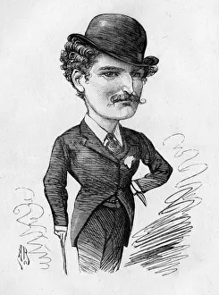 Caricature of Captain Charles Francis Buller, cricketer Caricature of Captain Charles Francis Buller, cricketer