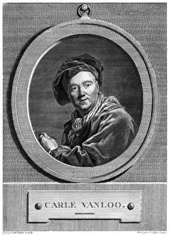 French Baroque Paintings Prints: Carlo Vanloo - 2