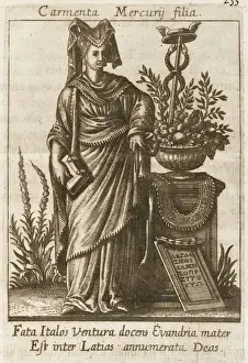 Carmenta Roman Goddess Print