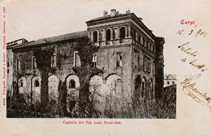 Carpi, Italy - Castello dei Pio - The North-East side Carpi, Italy - Castello dei Pio - The North-East side