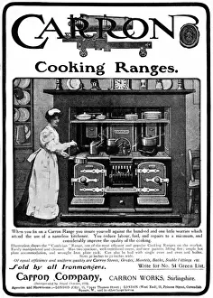 Carron Company Print of Cambrian Cooking Range Advertisement