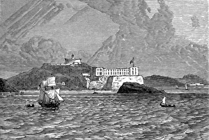 The Castle of Elmina, Gold Coast, 1873 The Castle of Elmina, Gold Coast, 1873