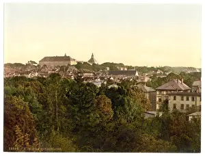 Picturesque German Landscapes Prints: The castle, Gotha, Thuringia, Germany