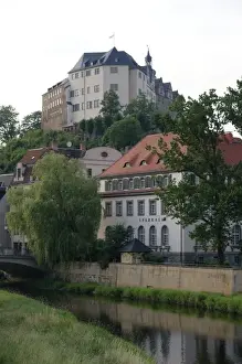Greiz Castle Prints: Castle on the hill, Greiz, Thuringia, Germany