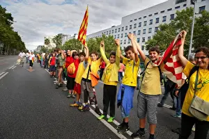The Catalan Way Print: 400km Human Chain for Independence