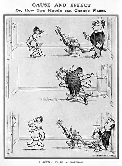 Cause & Effect - dentist cartoon by H. M. Bateman Cause & Effect - dentist cartoon by H. M. Bateman