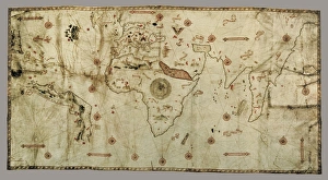 The Caverio Map or Caveri Map, circa 1505. This The Caverio Map or Caveri Map, circa 1505. This