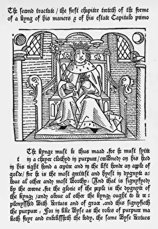 Chess History Prints: Caxton / King