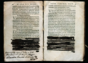 Censorship in the book Ratione Conscribendi Epistle by Erasm Censorship in the book Ratione Conscribendi Epistle by Erasm