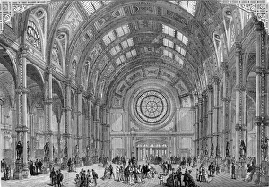 The Central Hall, Alexandra Palace, 1875 The Central Hall, Alexandra Palace, 1875