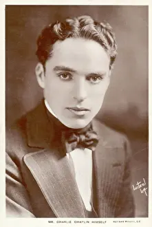 Charlie Chaplin Prints: Chaplin / Postcard Anon