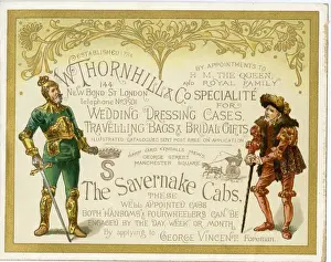 Gilbert And Sullivan Operetta Prints: Characters and adverts in Princess Ida programme
