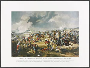 Charge of the Light Dragoons at the Battle of Ramnuggur Charge of the Light Dragoons at the Battle of Ramnuggur