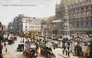 Charing Cross Station Prints: Charing Cross C1915