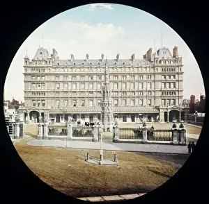 British Railway Architecture Photos Prints: Charing X Lantern Slide