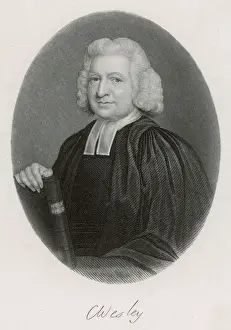 Charles Wesley Print: Methodist Divine