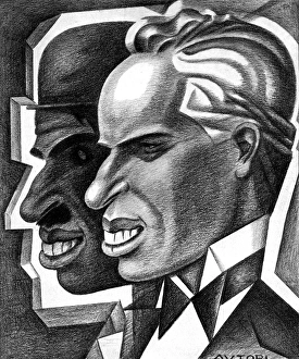 Charlie Chaplin, caricature by Autori Charlie Chaplin, caricature by Autori