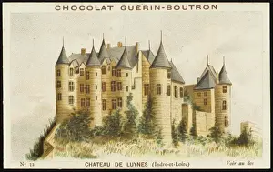 Loire Valley Castles Prints: Chateau De Luynes